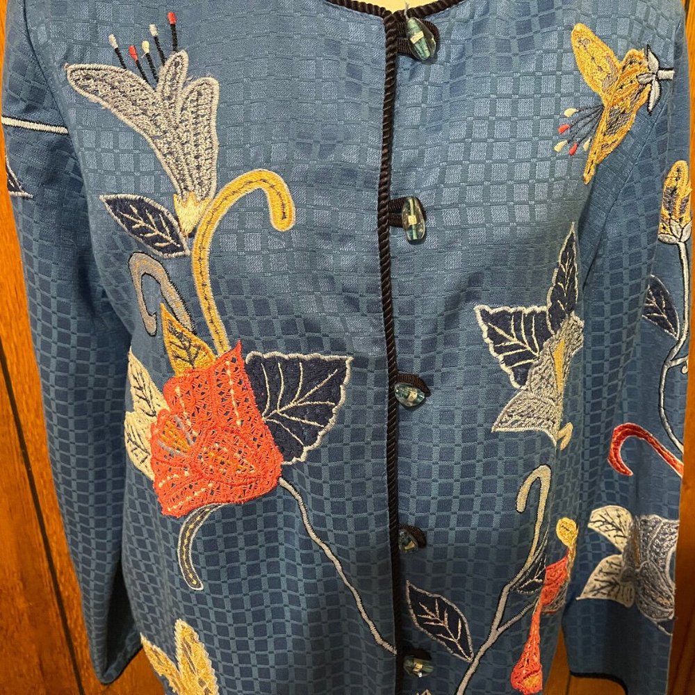 Indigo Moon - Size M - Ladies Dress Jacket - NEW - Picture 2 of 6